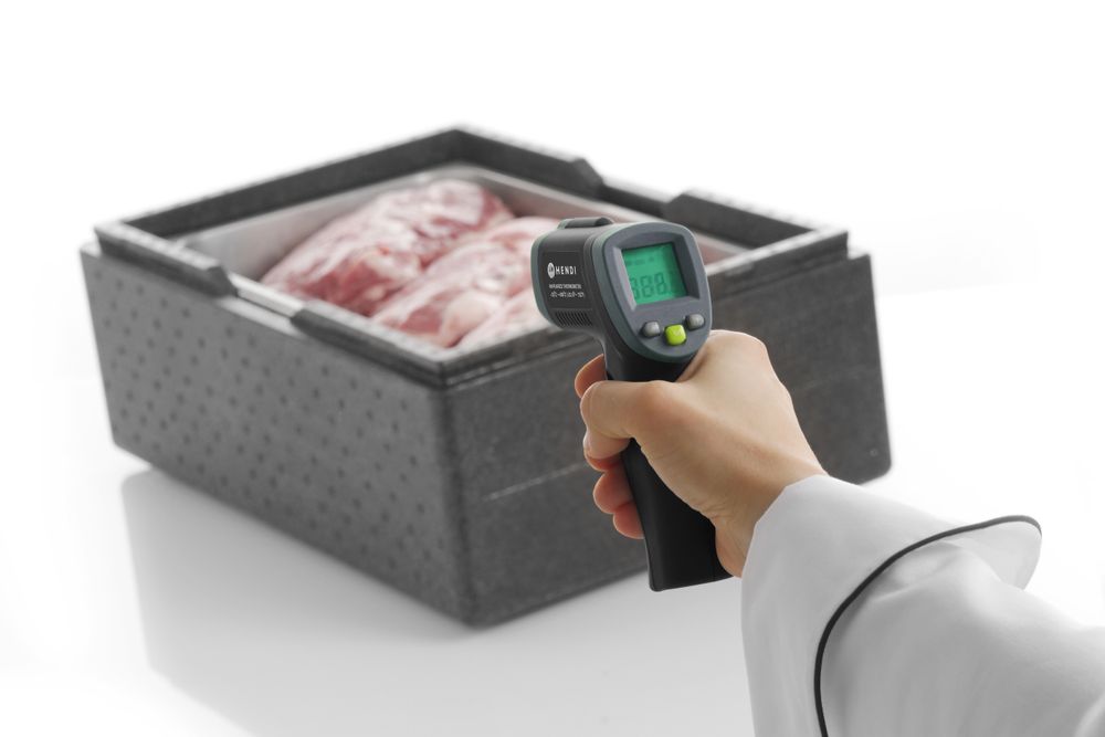 Infracrveni termometar, HENDI, 37x70x(H)150mm