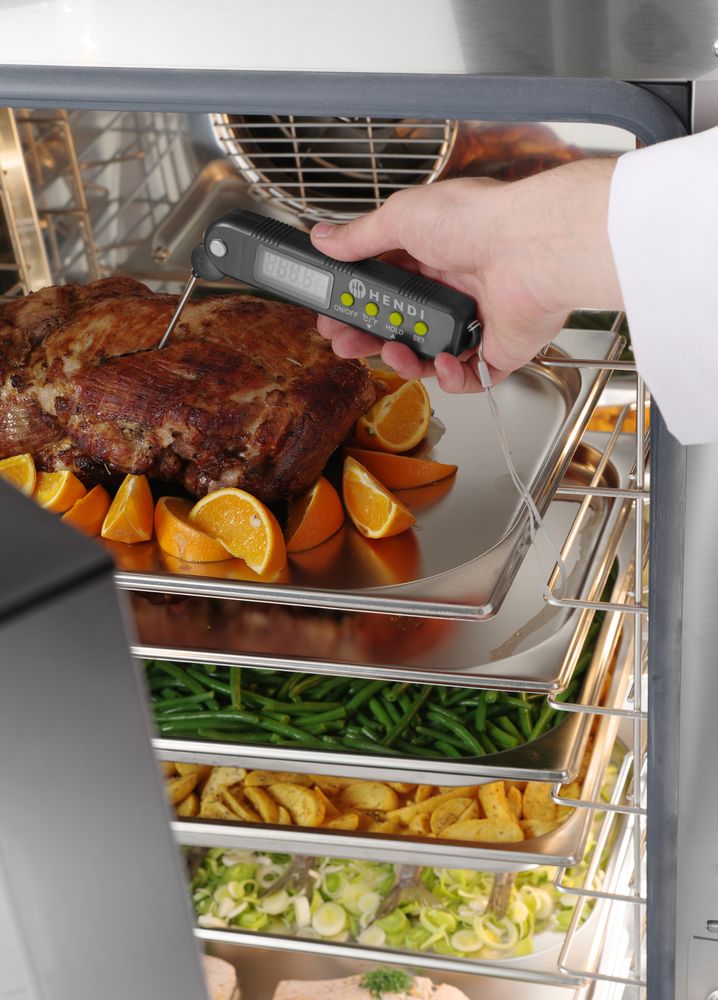 Termometar sa sklopivom sondom, HENDI, 160x40x(H)25mm