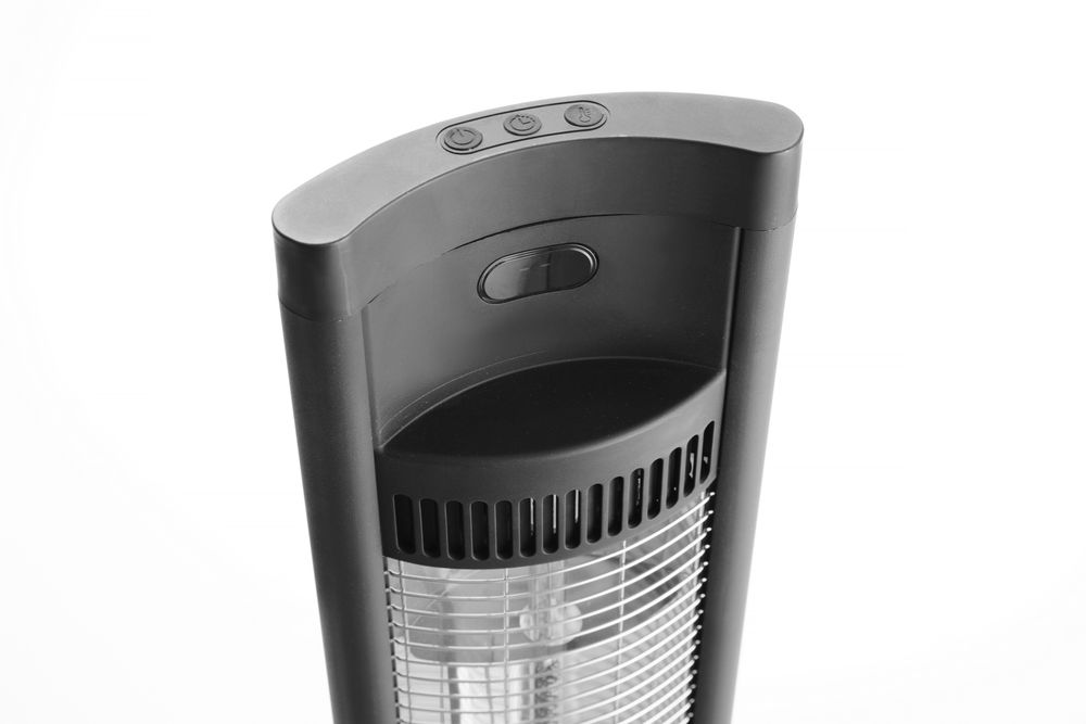 Tornado infracrveni grejač, HENDI, Crna, 230V/2000W, 210x270x(H)1060mm