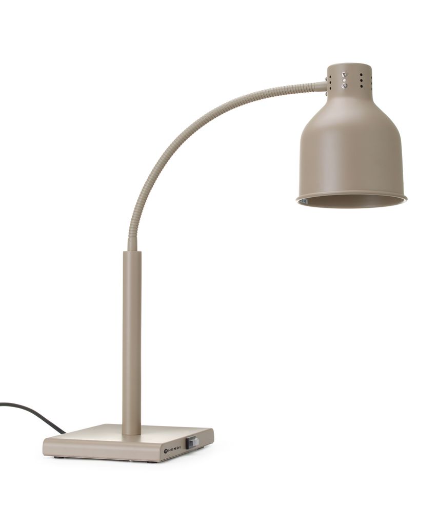 Fleksibilna toplotna lampa, HENDI, Bež, 220-240V/250W, 268x203x(H)660mm