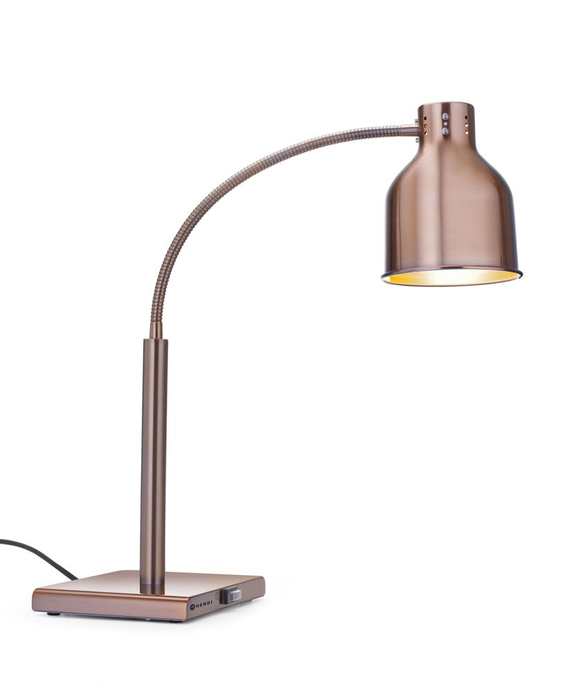 Fleksibilna toplotna lampa, HENDI, Bakrena, 220-240V/250W, 268x203x(H)660mm