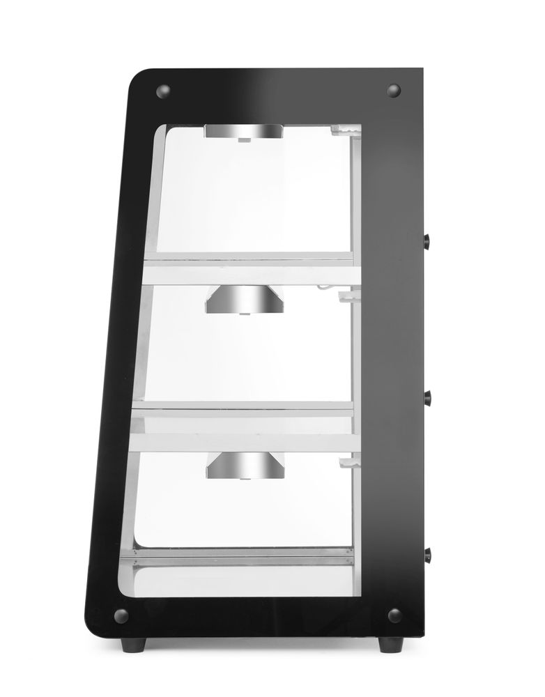 Grejani pultni display, HENDI, Crna, 220-240V/500W, 472x447x(H)775mm