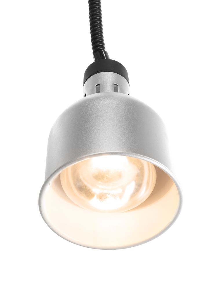 Cilindrične lampe za grejanje sa podesivom dužinom, HENDI, Srebrna, 230V/250W, ⌀175x(H)250mm