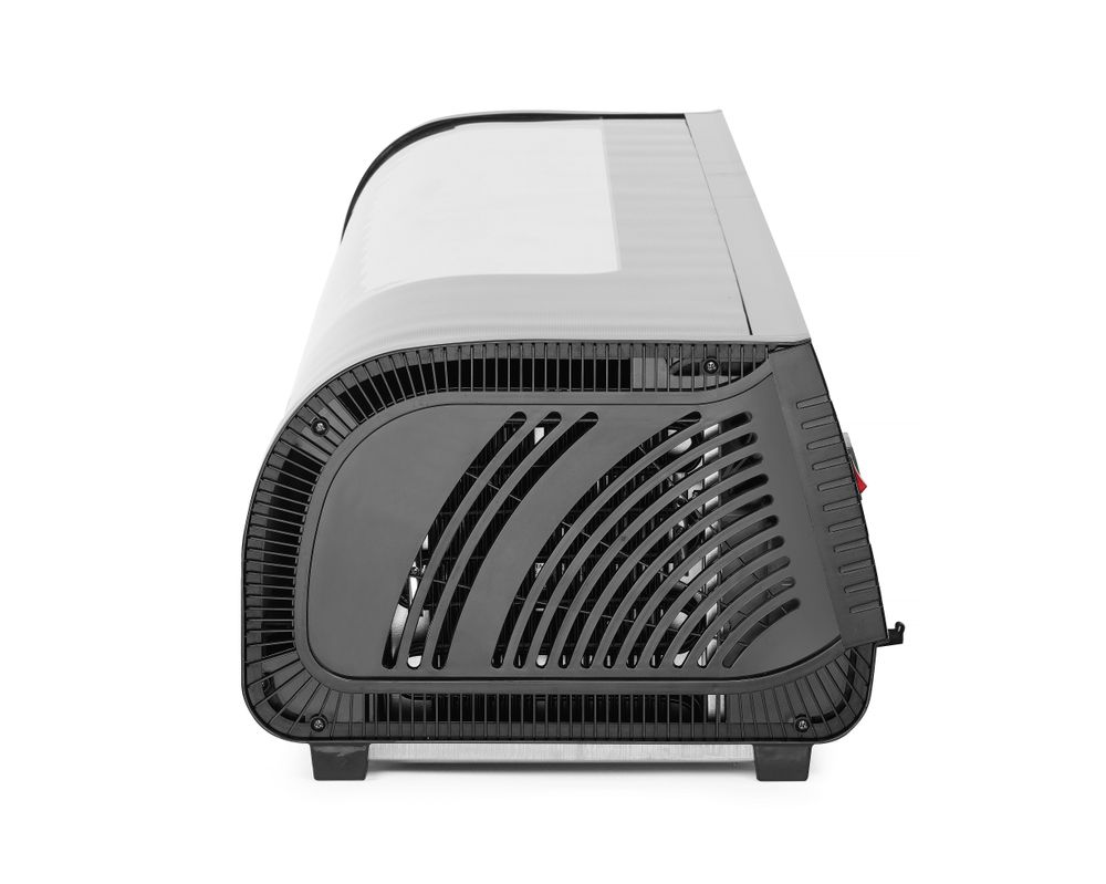 Sushi display, Arktic, Uključeni spremnici: 4x GN 1/3 (V) 40 mm., GN 1/3, Crna, 220-240V/190W, 1177x426x(H)296mm