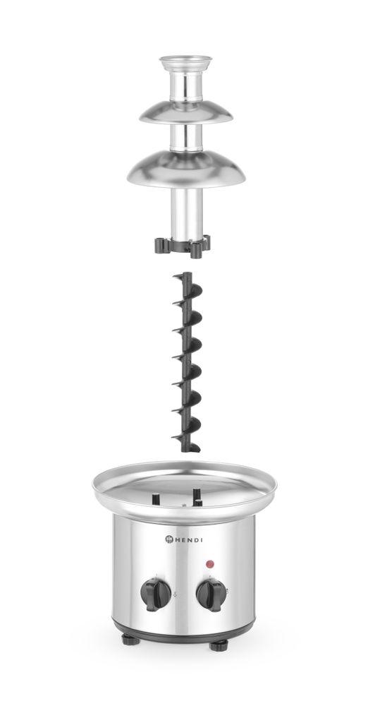 Čokoladna fontana 3 nivoa, HENDI, 230V/46W, ⌀215x(H)375mm