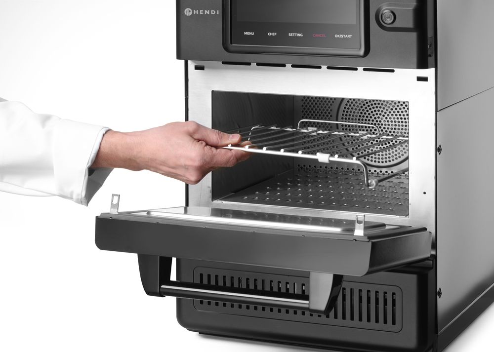 CombiTurbo rerna velike brzine, HENDI, 18L, Crna, 230V/3000W, 402x735x(H)608mm