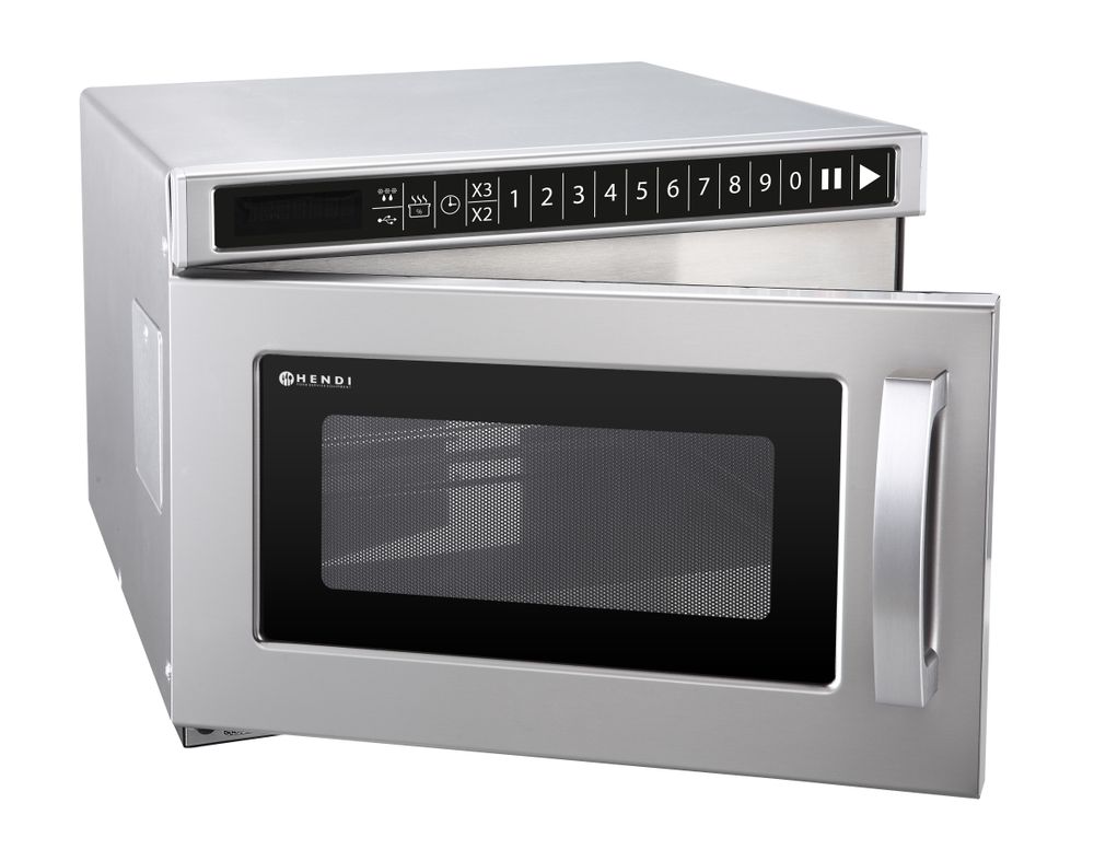 Mikrotalasna rerna, programabilna, USB priključak 1800W, HENDI, 230V/3000W, 560x419x(H)336mm