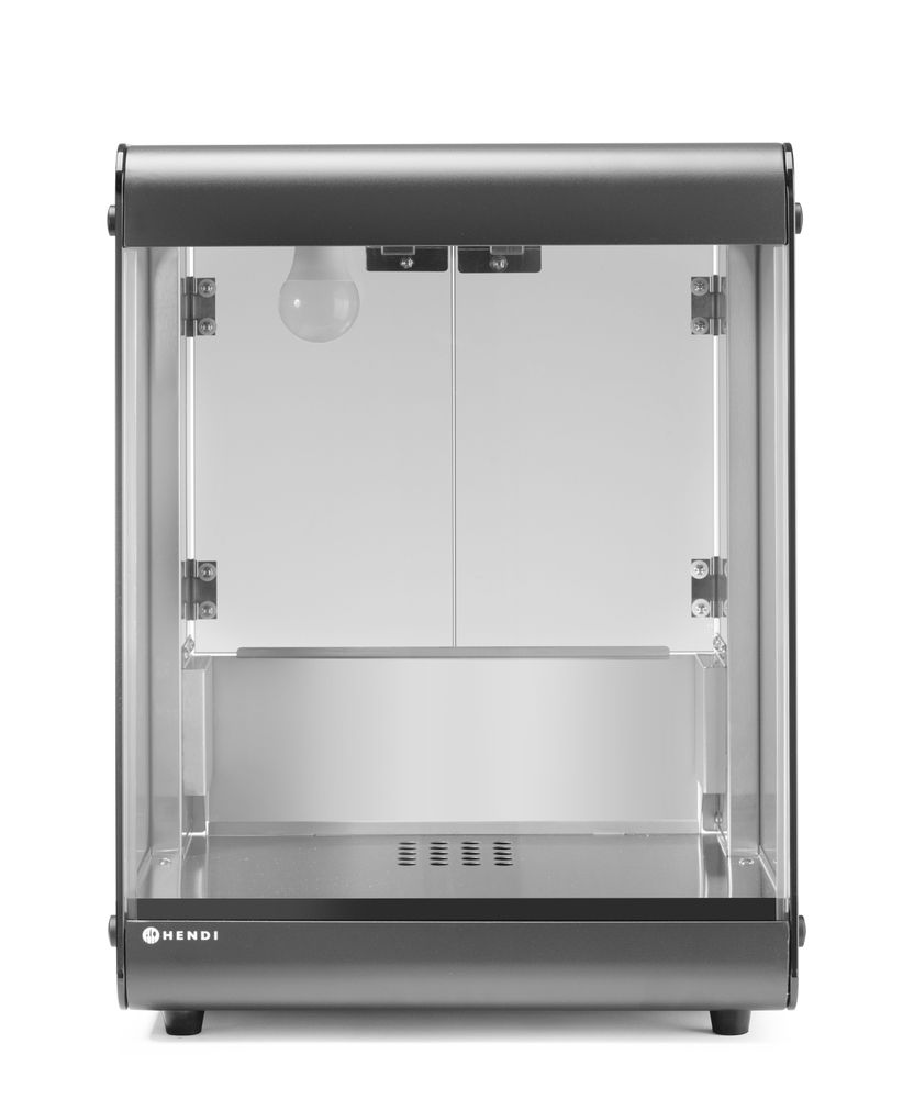 Nacho grejač, HENDI, Crna, 220-240V/500W, 400x344x(H)525mm