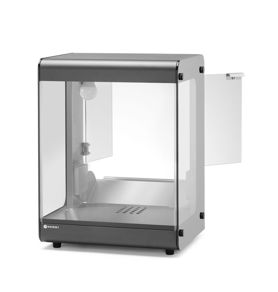 Nacho grejač, HENDI, Crna, 220-240V/500W, 400x344x(H)525mm