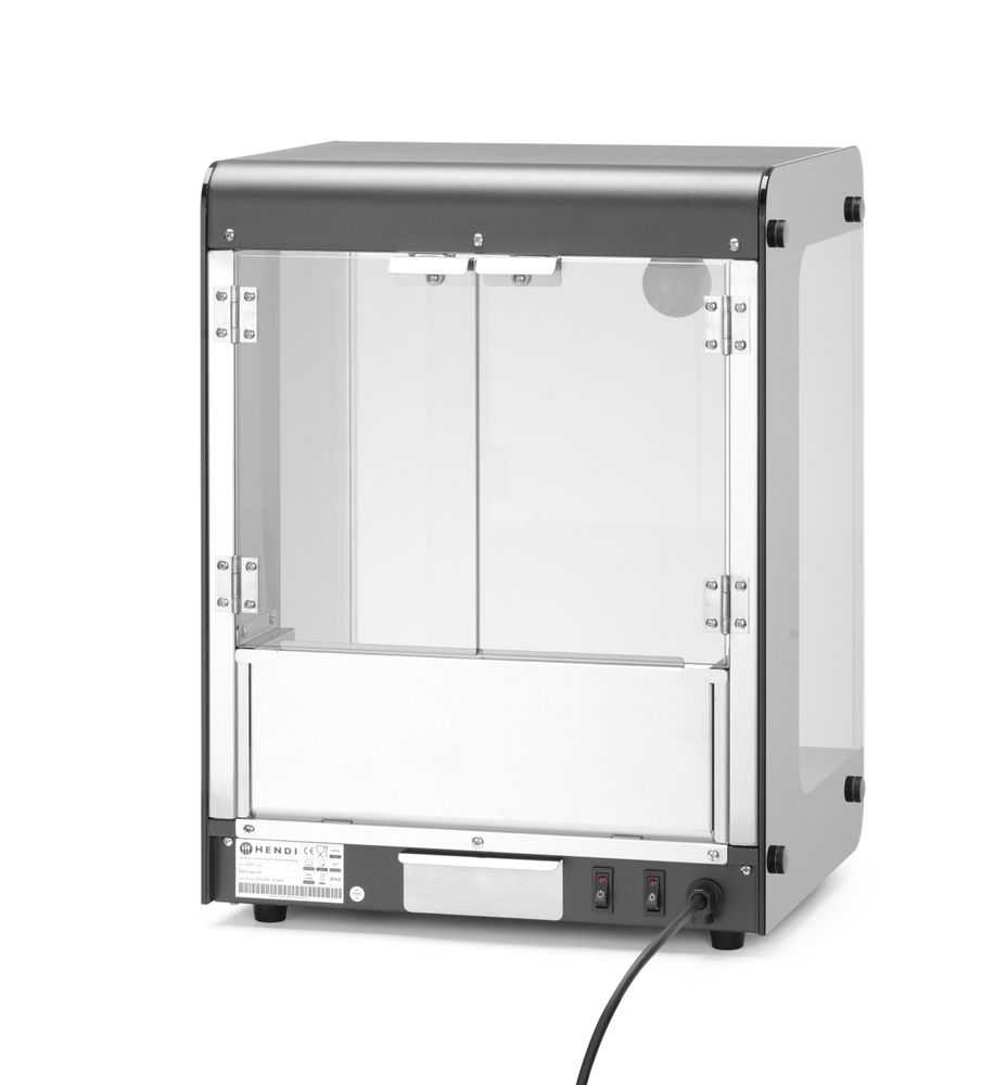 Nacho grejač, HENDI, Crna, 220-240V/500W, 400x344x(H)525mm