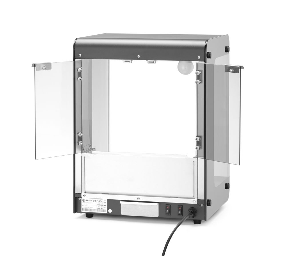 Nacho grejač, HENDI, Crna, 220-240V/500W, 400x344x(H)525mm