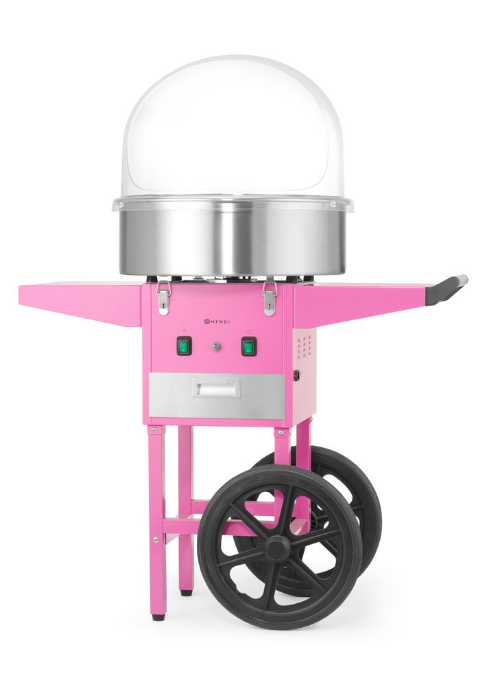 Uređaj za izradu šećerne vate, HENDI, Pastelno roze, 220-240V/1130W, 948x520x(H)914mm