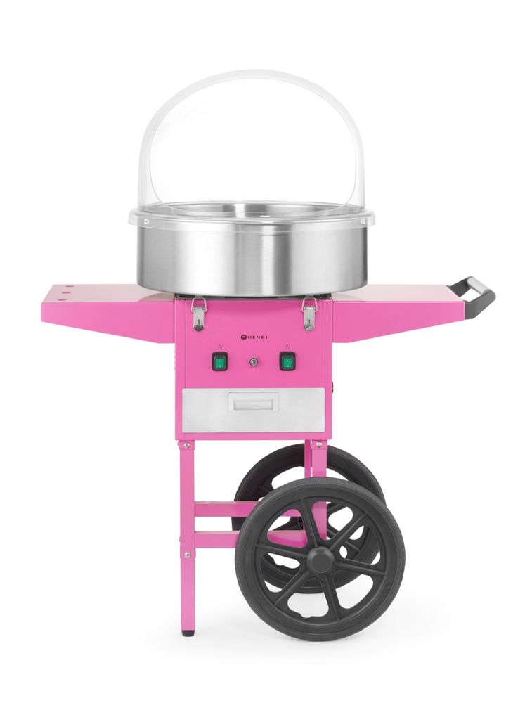 Uređaj za izradu šećerne vate, HENDI, Pastelno roze, 220-240V/1130W, 948x520x(H)914mm