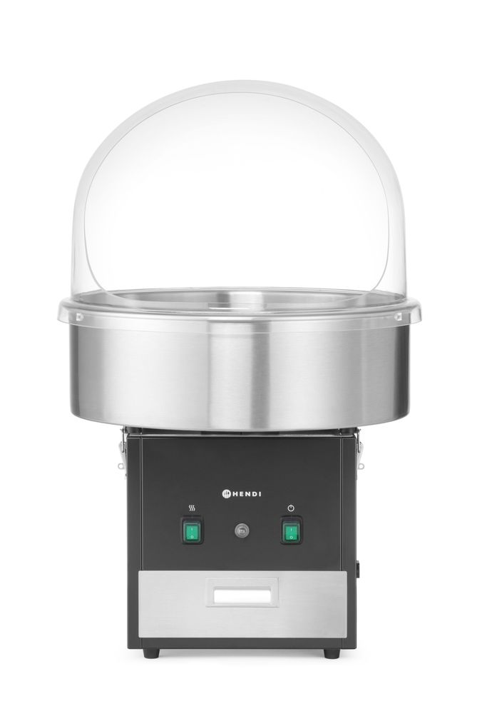 Uređaj za izradu šećerne vate, HENDI, Crna, 220-240V/1130W, 520x520x(H)503mm