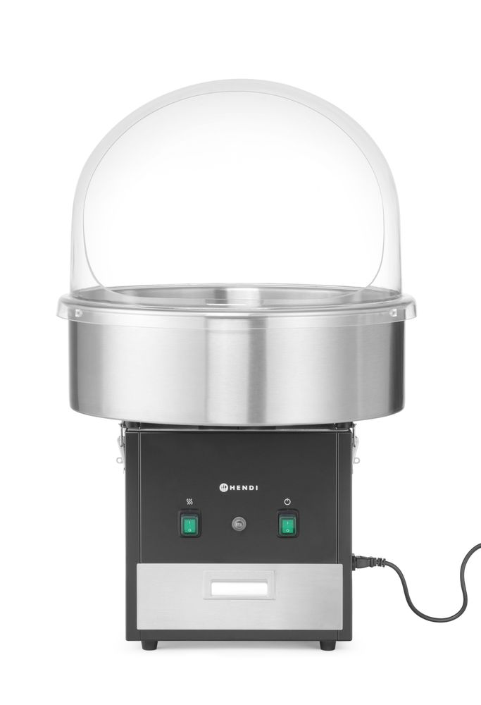Uređaj za izradu šećerne vate, HENDI, Crna, 220-240V/1130W, 520x520x(H)503mm