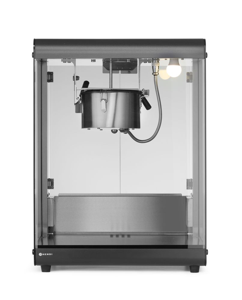 Uređaj za pravljenje kokica, HENDI, 80L, Crna, 220-240V/1155W, 560x445x(H)775mm