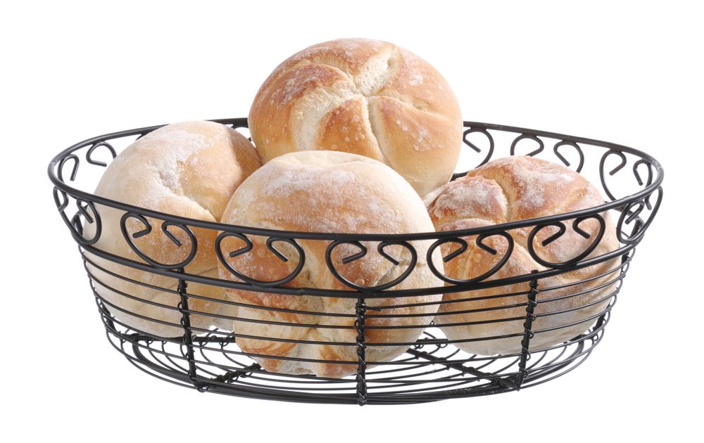 Žičana korpa deco ovalna, HENDI, 255x160x(H)80mm