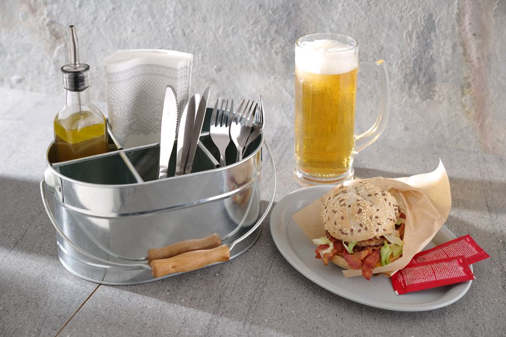 Bar caddy, HENDI, 245x180x(H)130mm