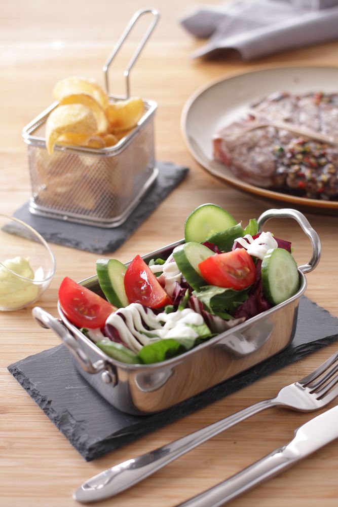 Posuda za grickalice, HENDI, 196x95x(H)70mm