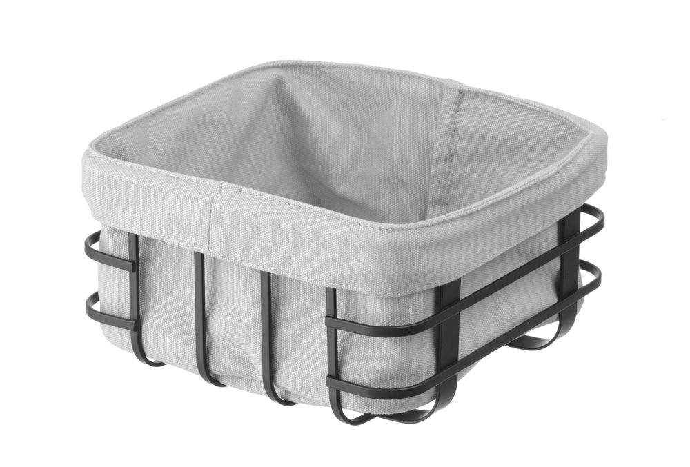 Korpa za pecivo sa vrećicom, HENDI, Četvrtasta, 190x190x(H)100mm