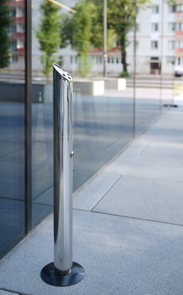 Pepeljara u obliku stuba, HENDI, ⌀170x(H)920mm