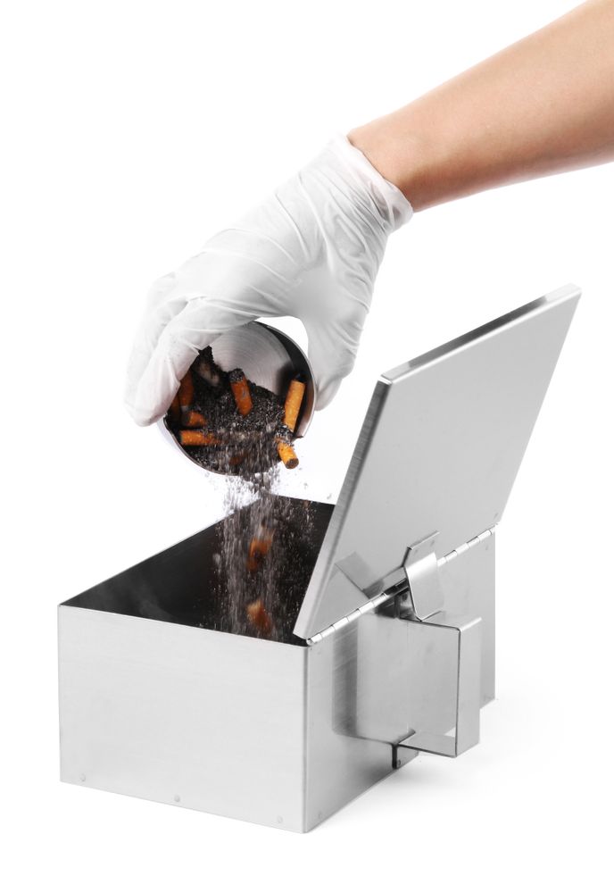 Pepeljara, HENDI, 202x170x(H)91mm