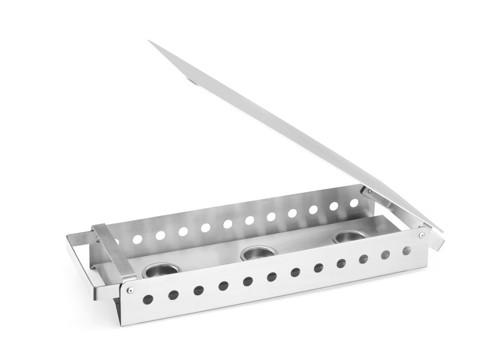 Grejač za posudu sa 3 držača sveća, HENDI, 450x180x(H)65mm