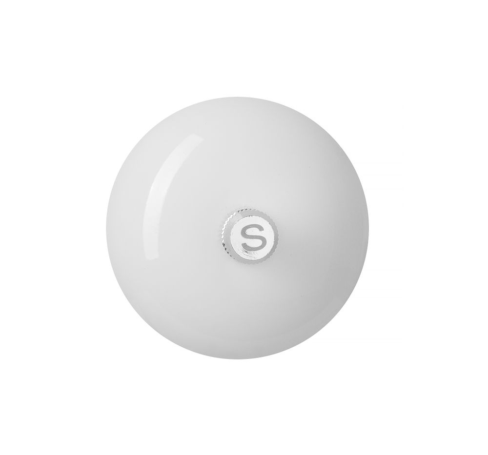 Drveni mlin za so, HENDI, Bela, ⌀60x(H)315mm