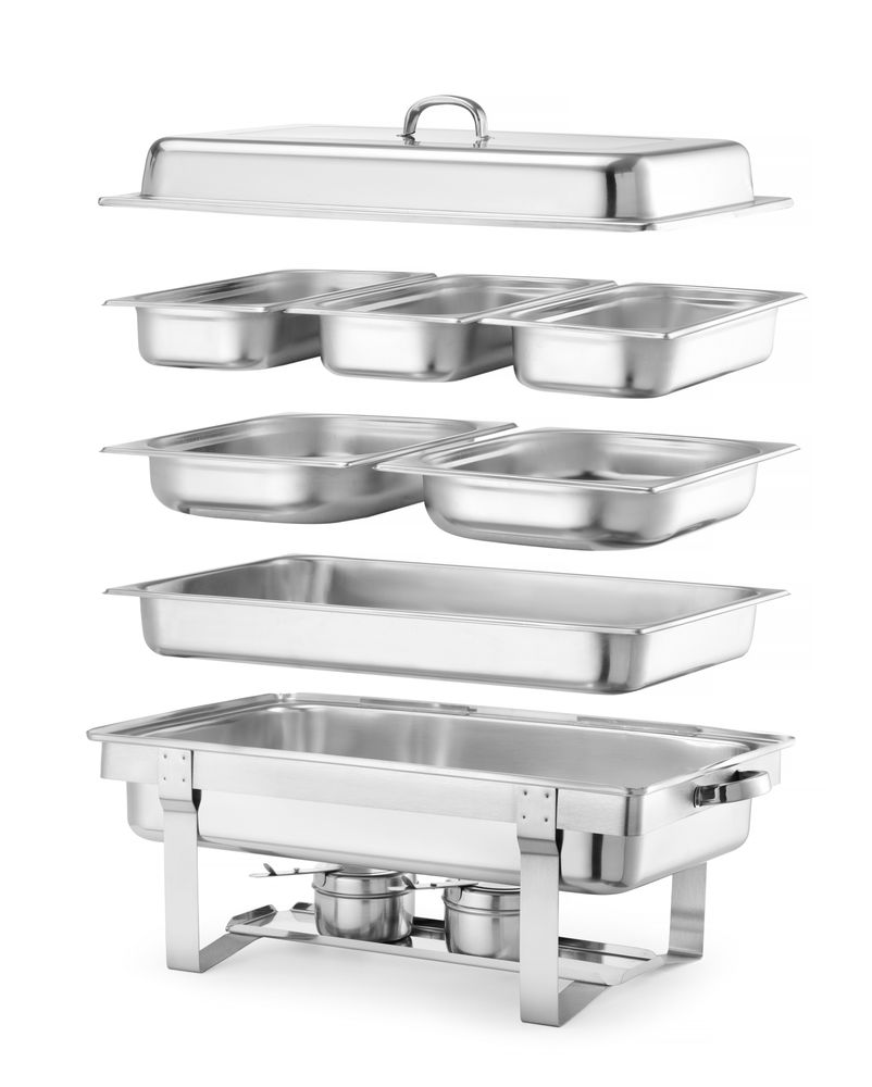 Induktivna posuda za podgrevanje hrane Gastronorm 1/1, HENDI, Kitchen Line, 9L, 585x385x(H)315mm