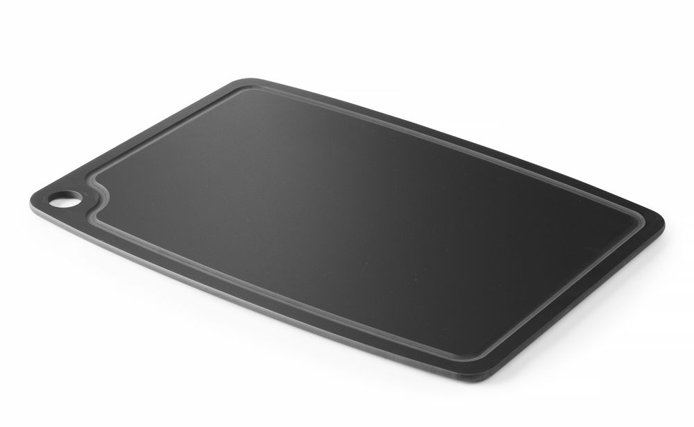 Daska za sečenje od drvenih vlakana, HENDI, Crna, 300x235x(H)6mm