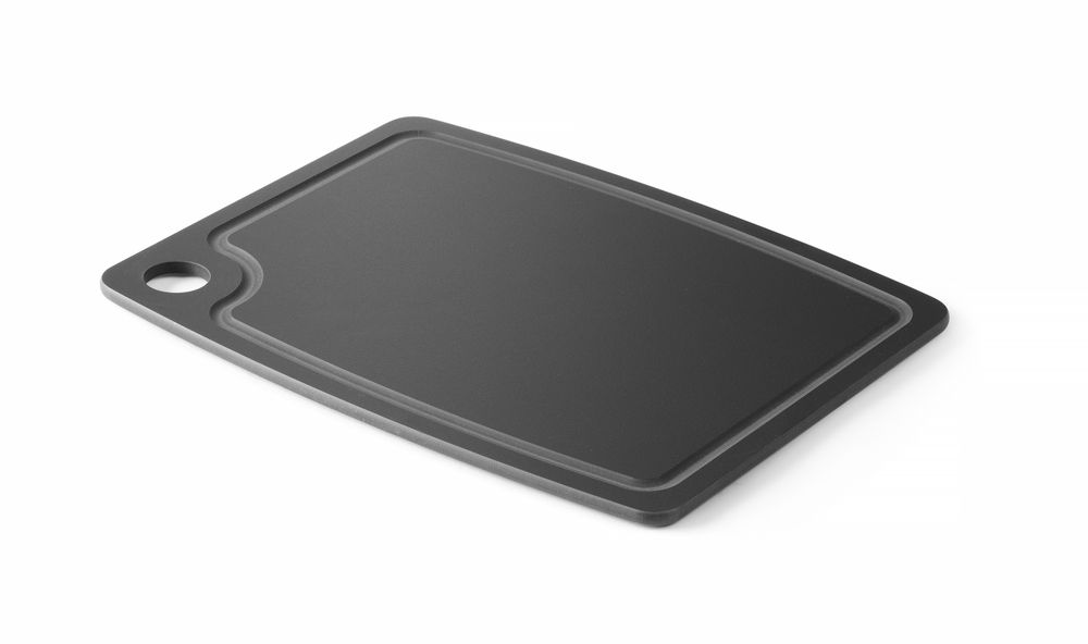 Daska za sečenje od drvenih vlakana, HENDI, Crna, 440x325x(H)6mm