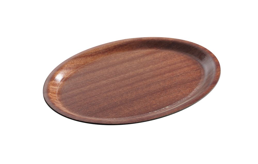 Posuda za serviranje sa uzorkom drveta, AmerBox, Od mahagonija, 200x265mm