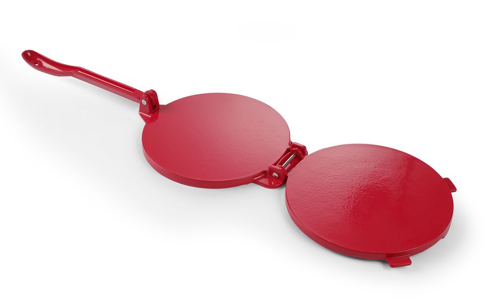 Tortilla Press, HENDI, Crvena, 250x200x(H)95mm