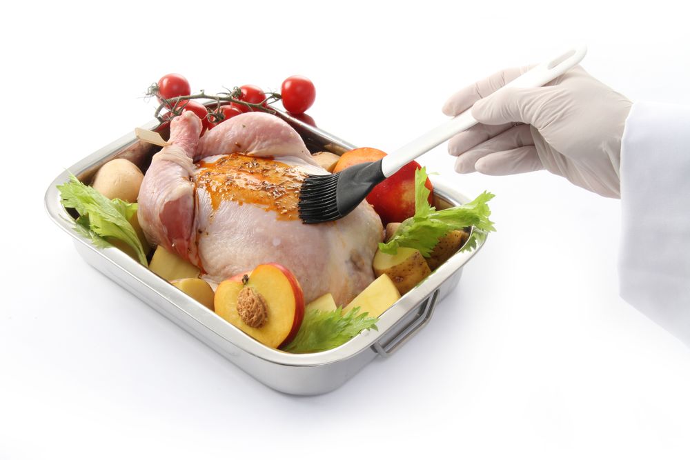 Četkica za maslac i mast ravna silikonska, HENDI, 230x45mm