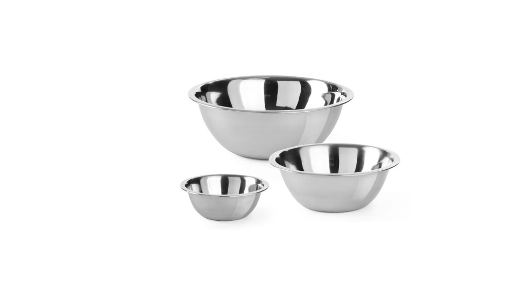 Činija za mešanje - sa okruglim dnom, HENDI, 0,7L, ⌀158x(H)55mm