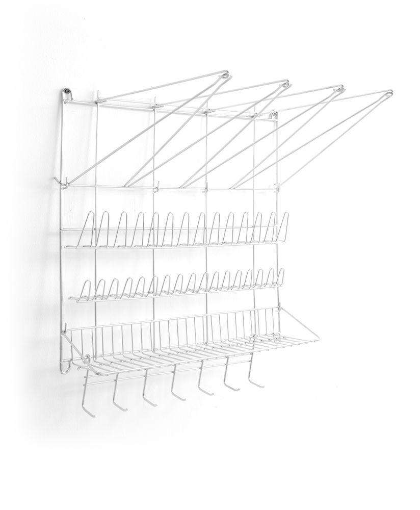 Zidni stalak za kese za peciva, HENDI, 500x360x(H)560mm