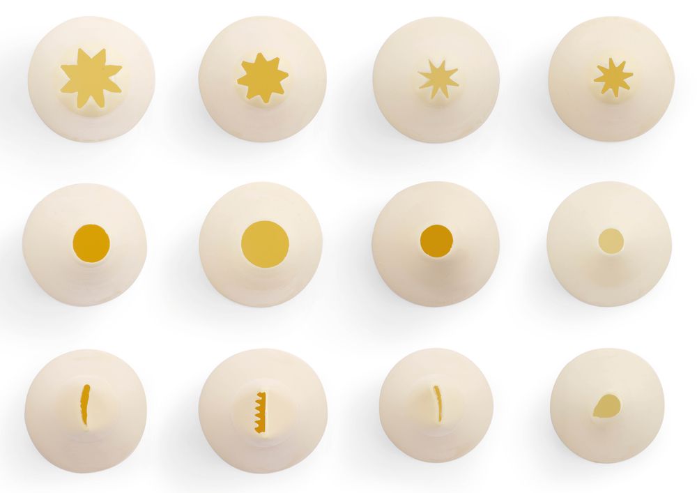 Vrhovi za glazuru - razni, HENDI, ø 6-8-10-12