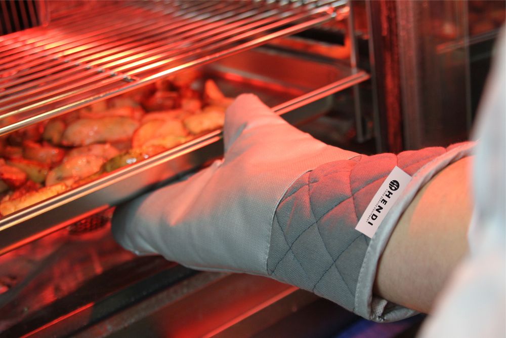 Rukavice za rernu, stakloplastične - 2 kom., HENDI, 2 kom, (L)360mm