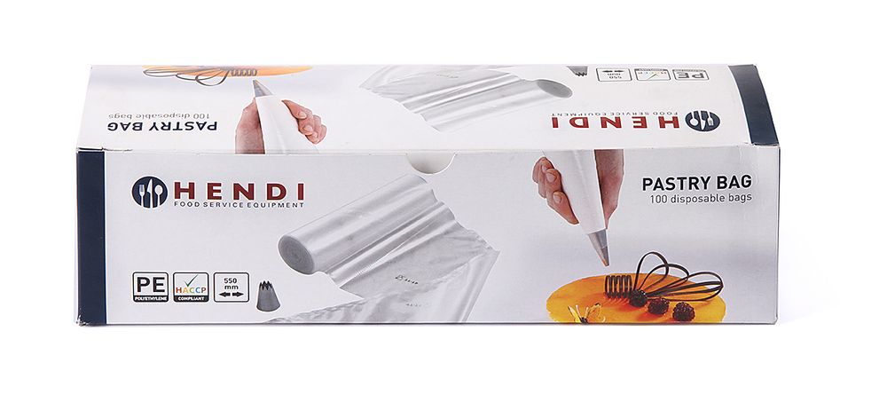 Poslastičarske vrećice, HENDI, Providno, 100 kom, 445x220mm