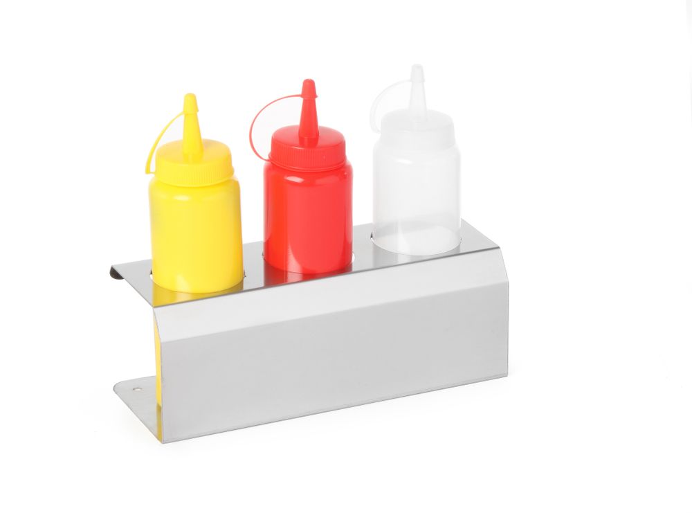 Držač za sosove, HENDI, 3 rupe ø 50 mm, 209x80x(H)78mm