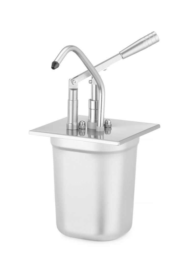 Poklopac sa dozatorom za GN posude od nerđajućeg čelika, HENDI, GN 1/6, 180x165mm