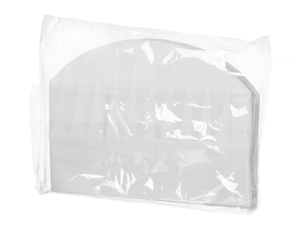 Kuvarska kapa - 10 kom., HENDI, Bela, 10 kom, ⌀300x(H)230mm