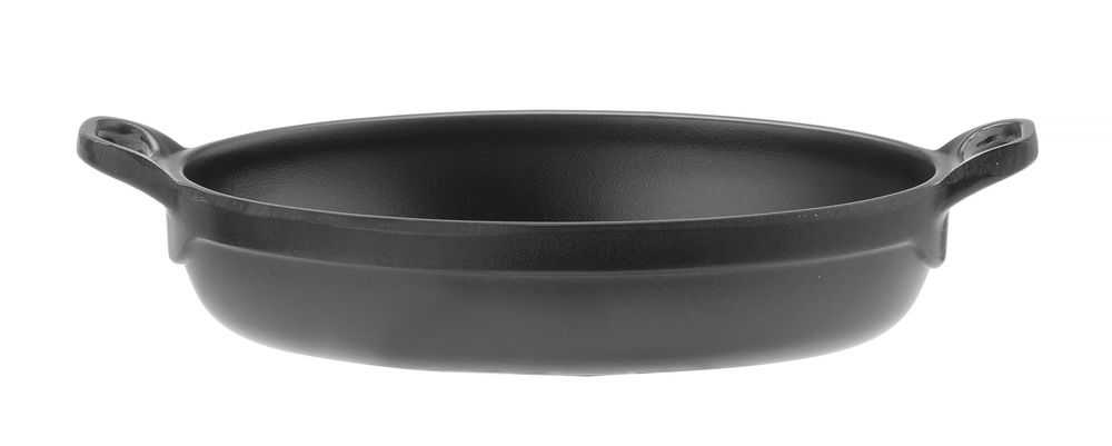 Mini ovalni tiganj Little Chef, Fine Dine, Crni, 155x80x(H)37mm