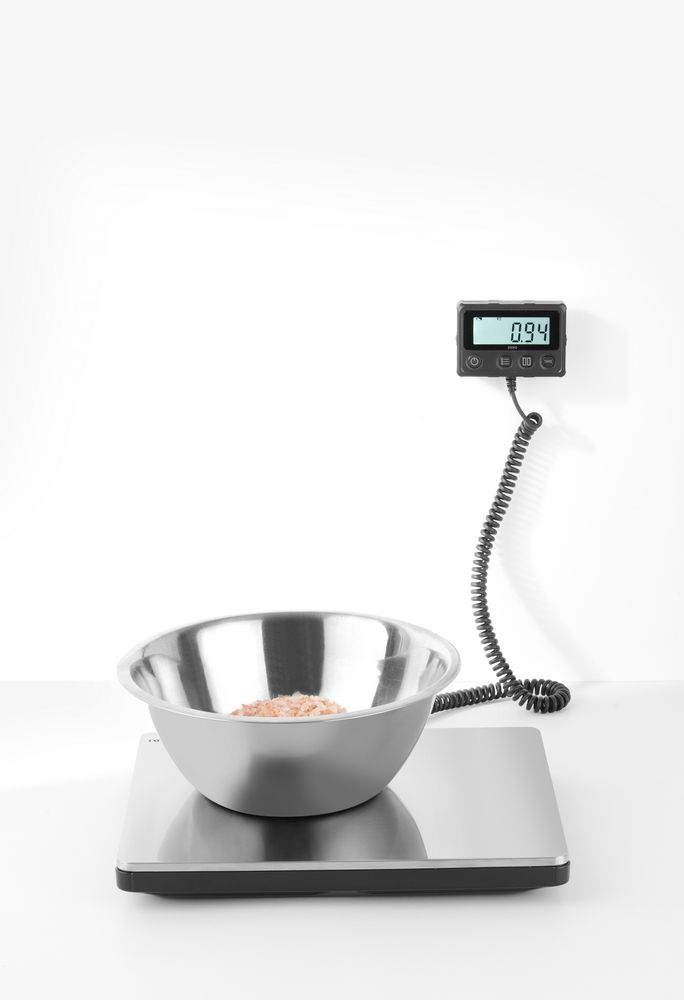 Digitalna vaga do 200 kg, HENDI, 298x248x(H)37mm