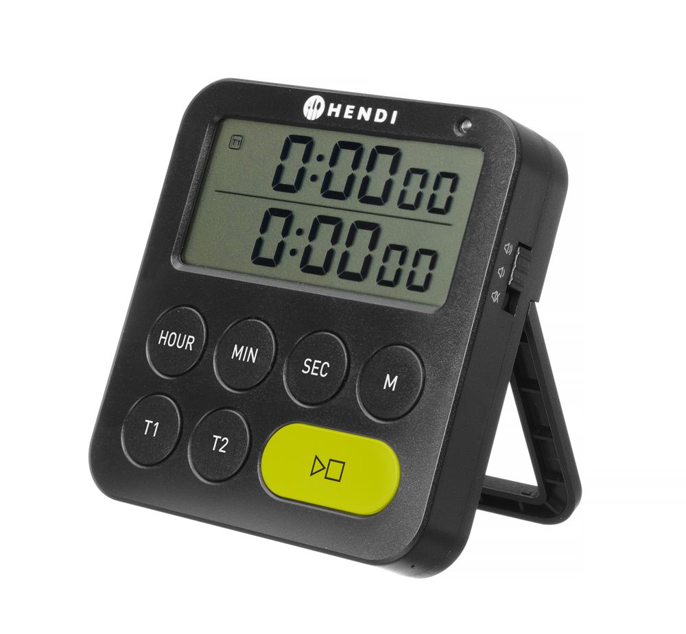 Tajmer, HENDI, Crna, 82x20x(H)86mm