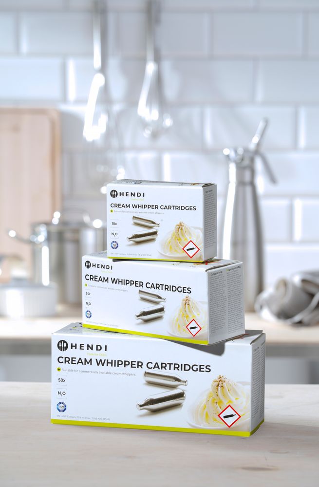 Patrone za boce za šlag, HENDI, 10 kom