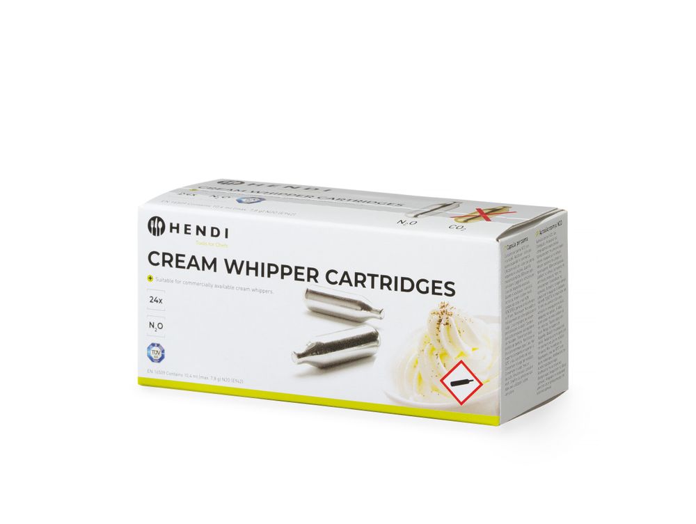 Patrone za boce za šlag, HENDI, 24 kom