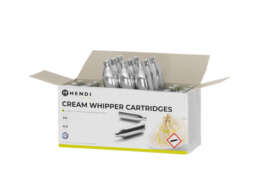 Patrone za boce za šlag, HENDI, 24 kom