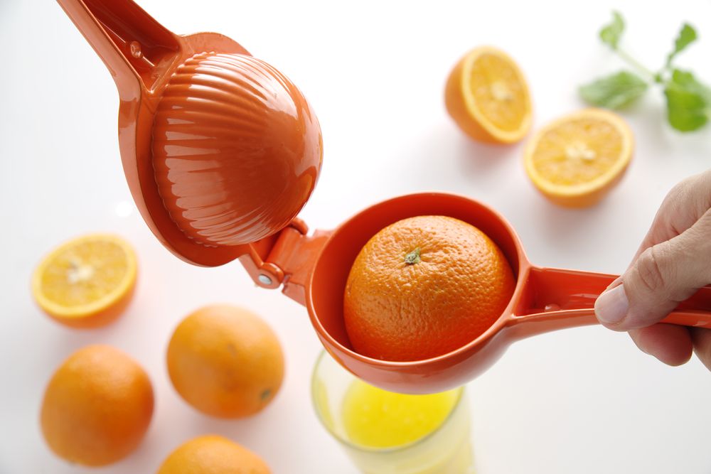 Cediljka za limun, BarUp, Narandžasta (za narandže), 232x91x(H)60mm