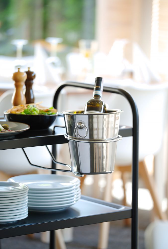 Rashlađivač za vino, BarUp, 3,3L, Srebrna, ⌀220x(H)190mm